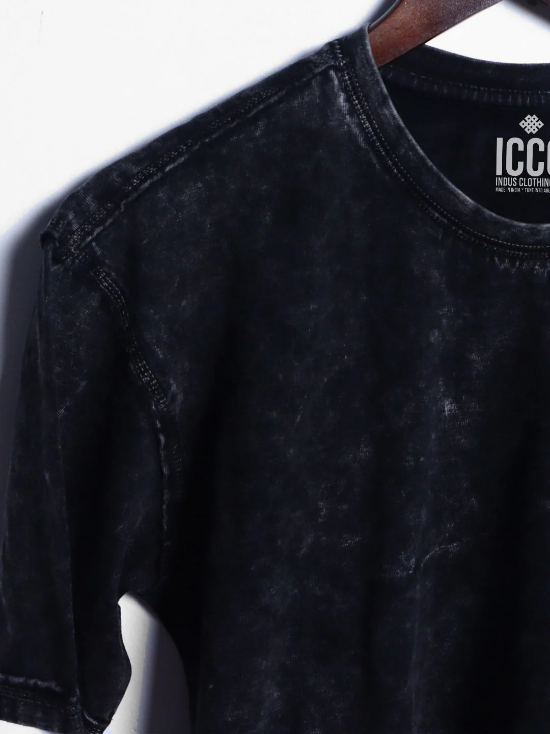 Dark Stone * ACID WASH OVERSIZED TEES #4 - Image 3