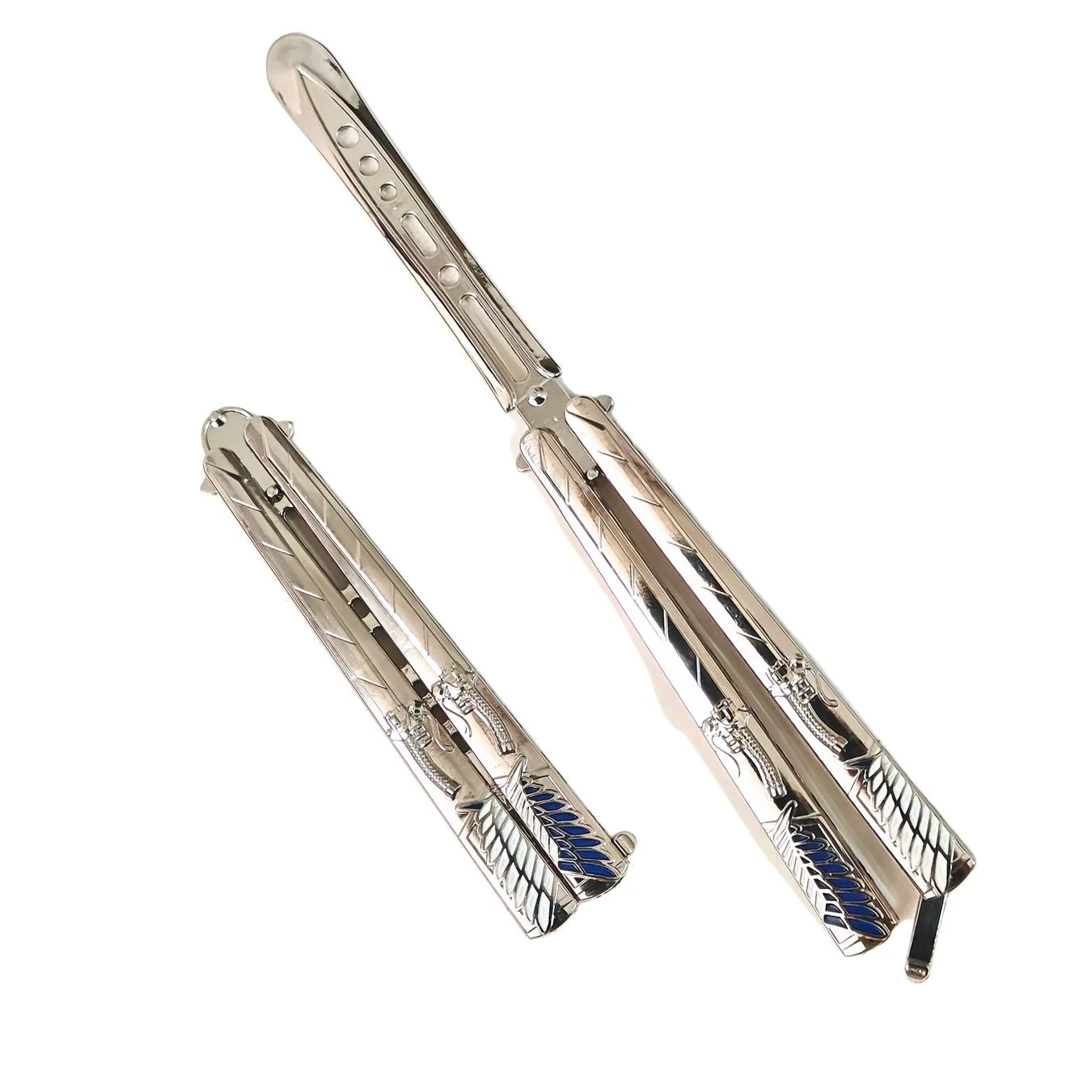 Decorative Anime Butterfly Knife (metal, 18 cm) (select variant from menu) - Image 48