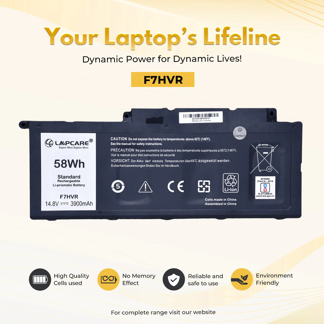 Dell F7HVR Battery - Image 2
