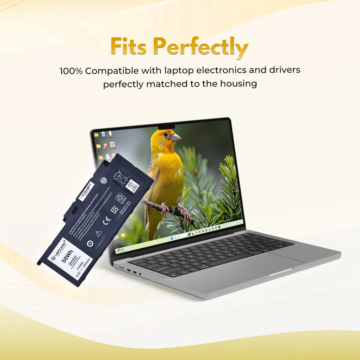 Dell F7HVR Battery - Image 3