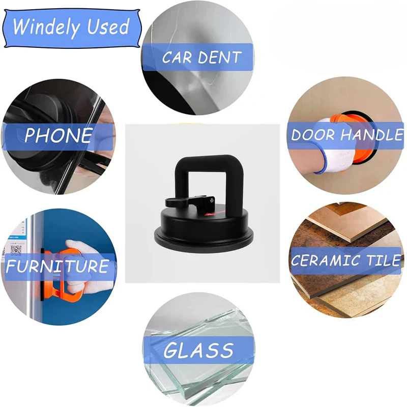 DentMaster:Heavy-Duty Car Dent Remover with Powerful Suction Cup for Auto Body Repair, Tiles & Mirror Lifting - Image 5