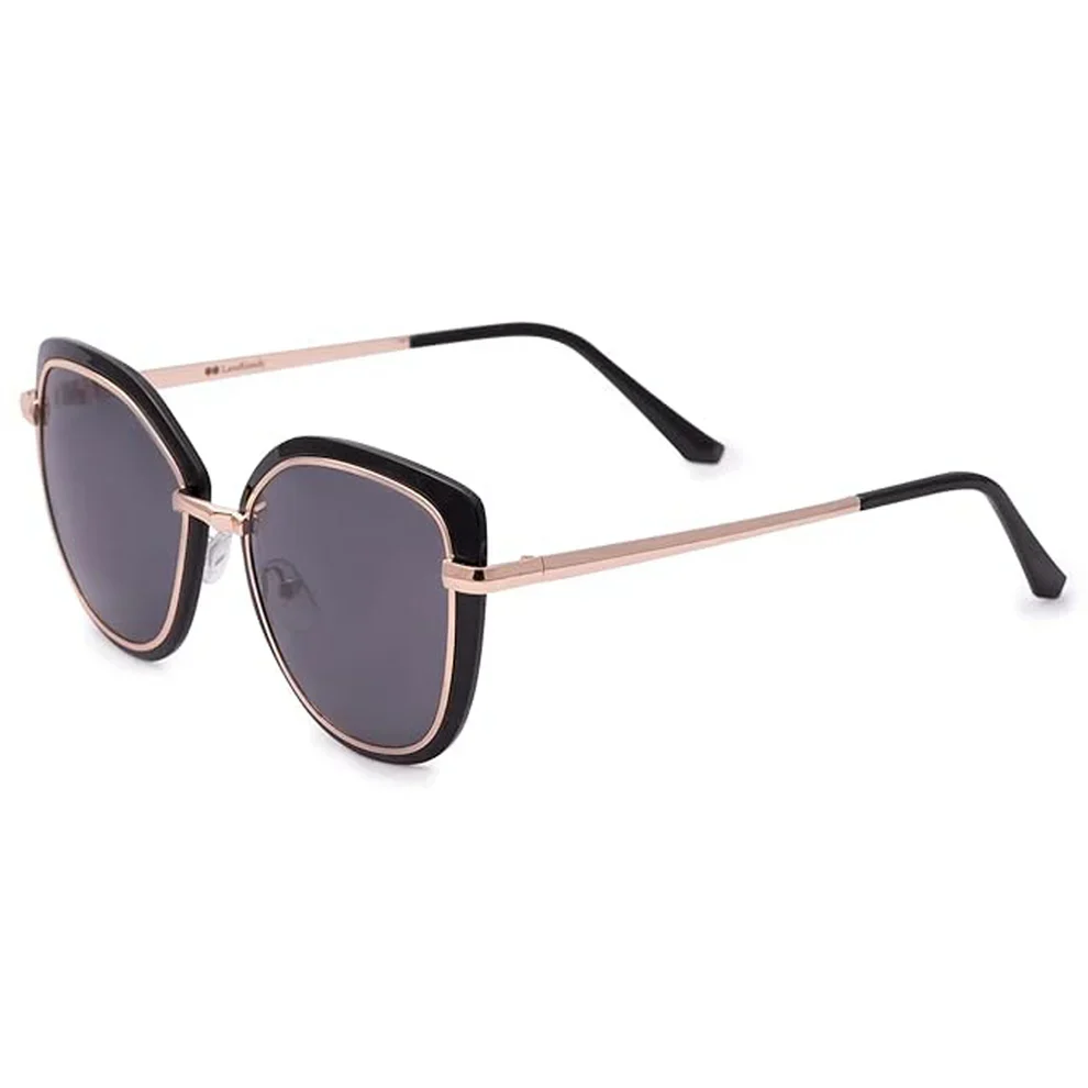 Designer Animal Print Brown Golden Cat eye Sunglasses For women - Image 8