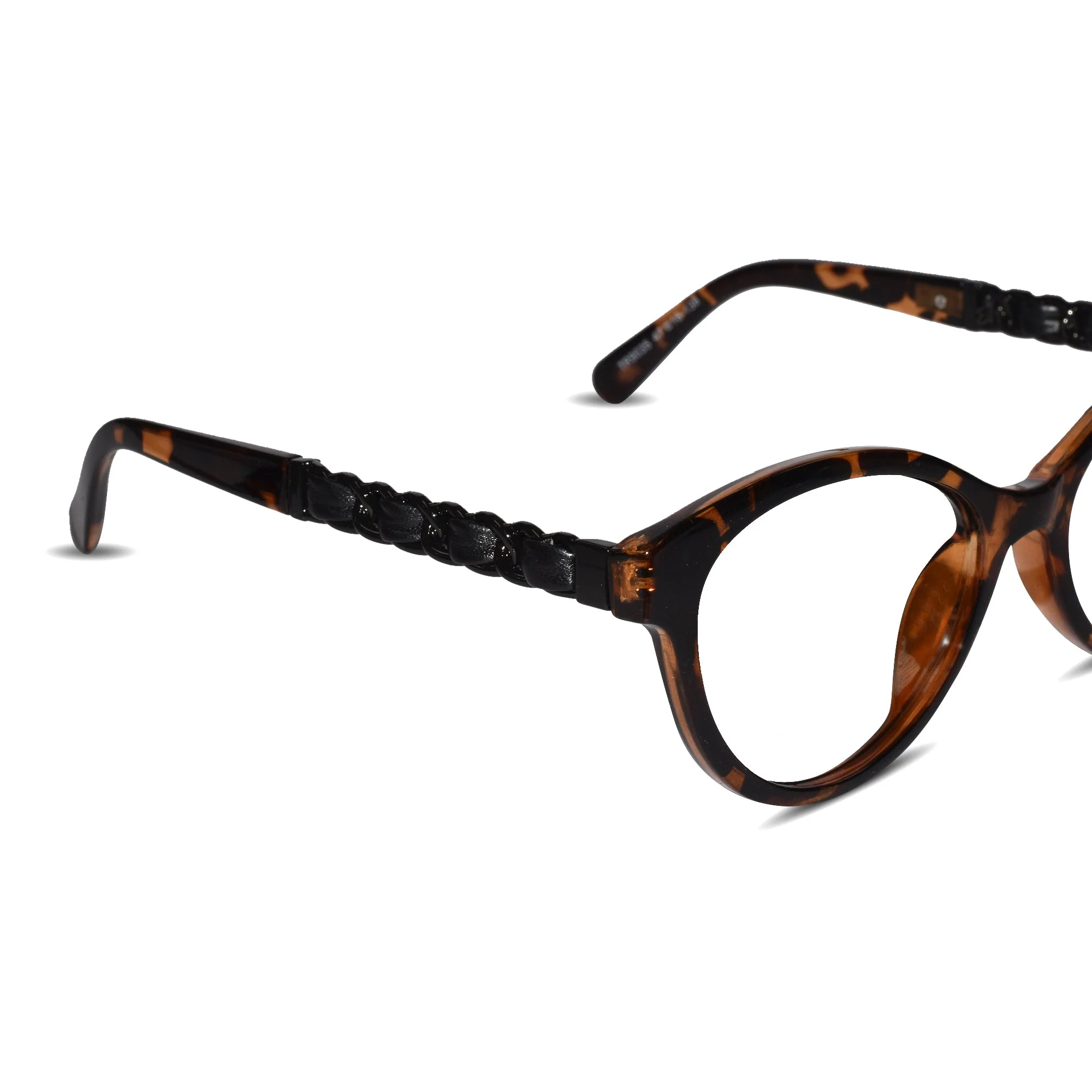 Designer Animal Print Cat eye Eyeglasses - Image 3