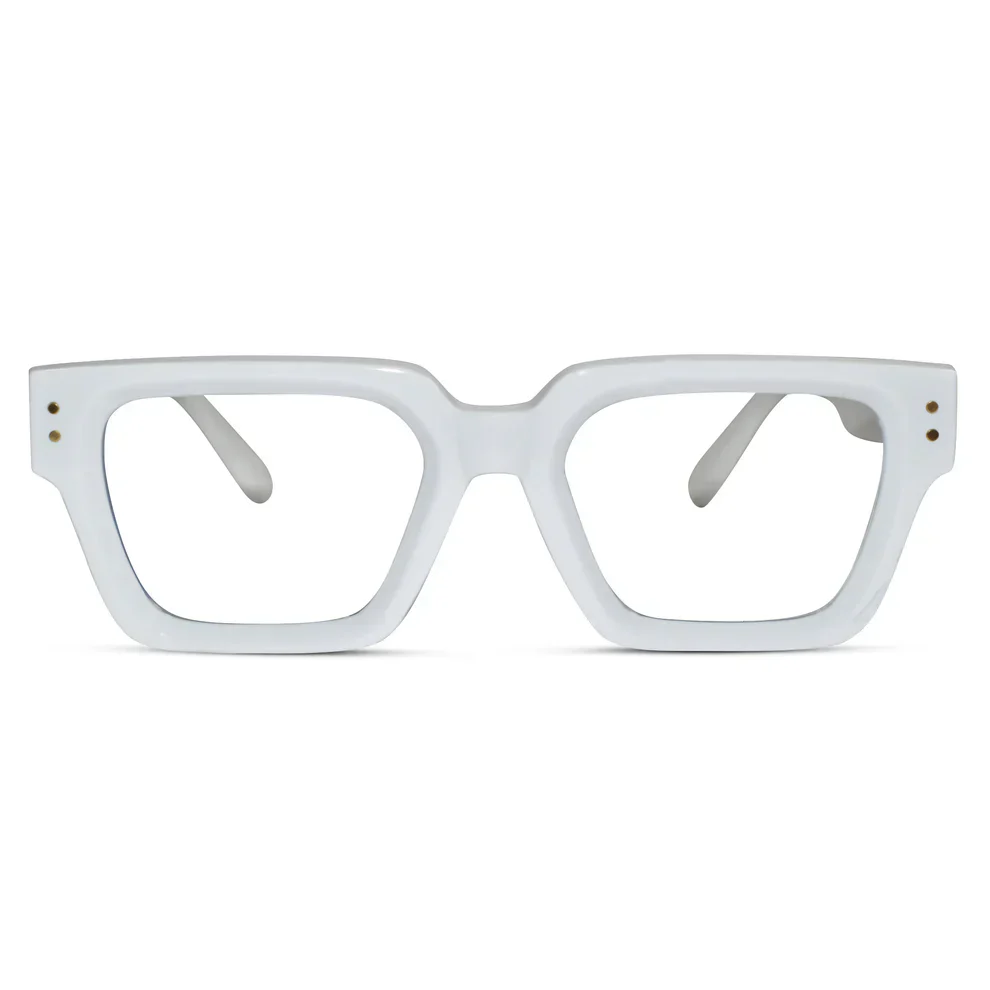Designer Black Bold Wayfarer Eyeglasses - Image 6