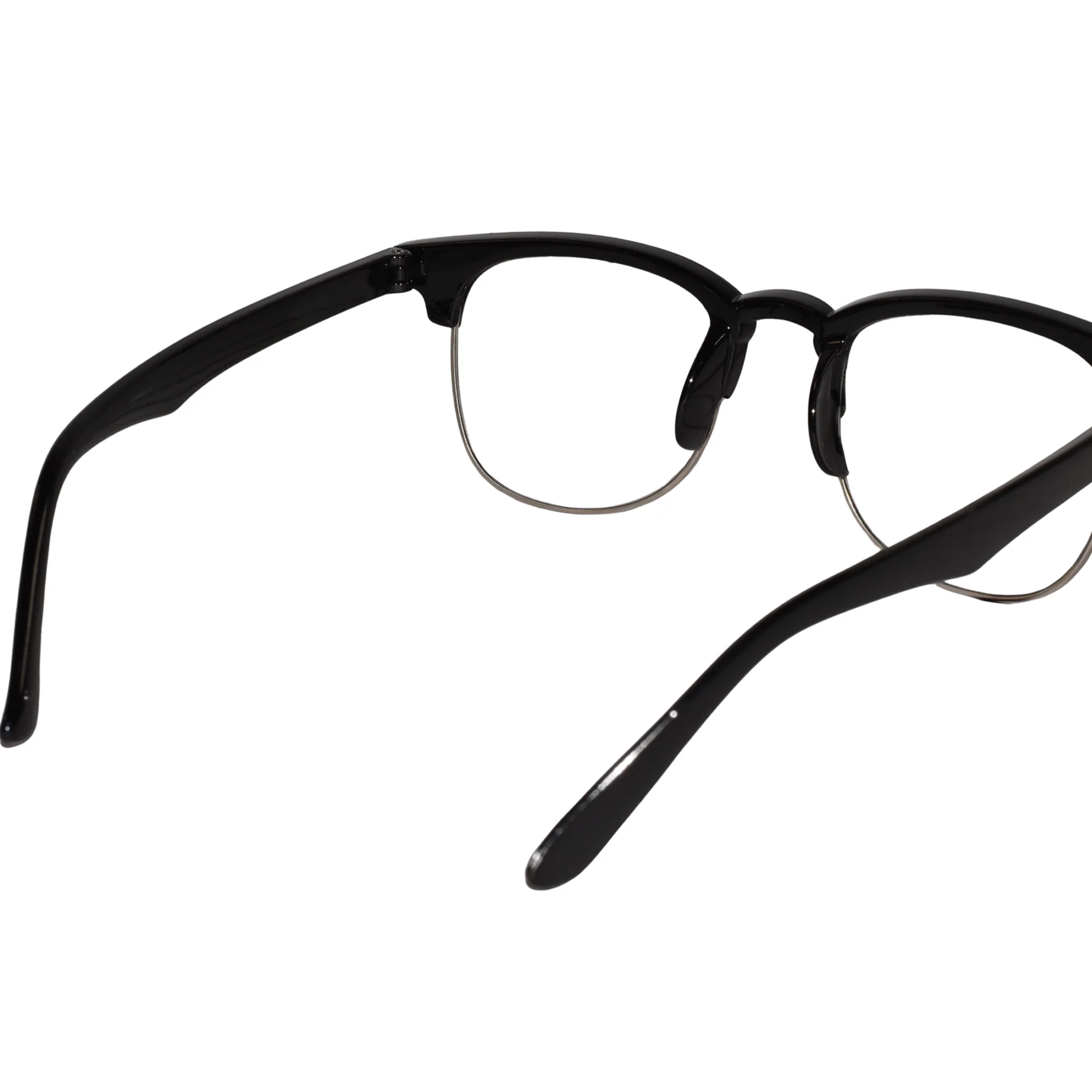 Designer Black Clubmaster Intelligent Zoom Bifocal Reading Glasses  for Men & Women (CMBF01) - Image 7