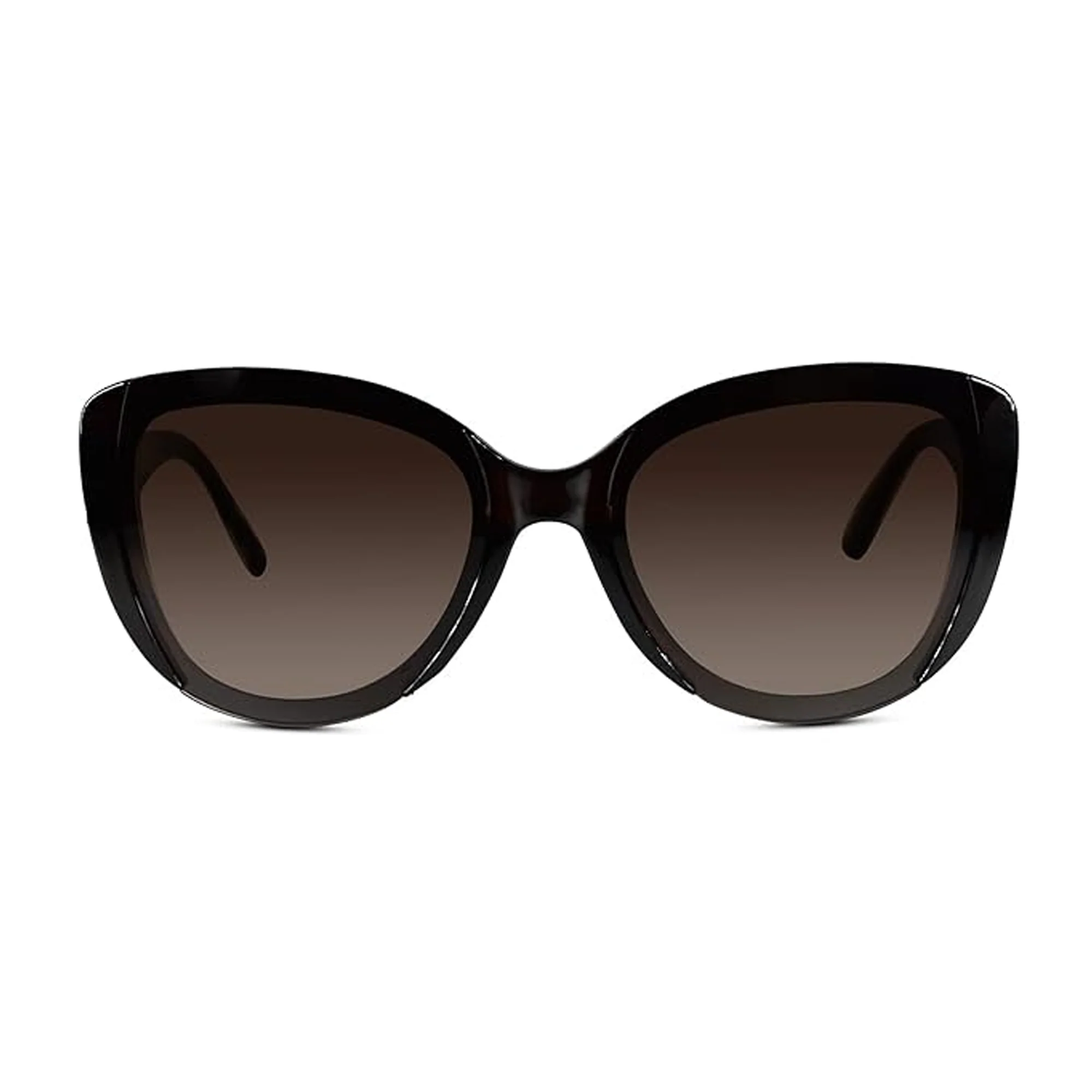 Designer Brown Cat eye Sunglasses For Women - Image 2