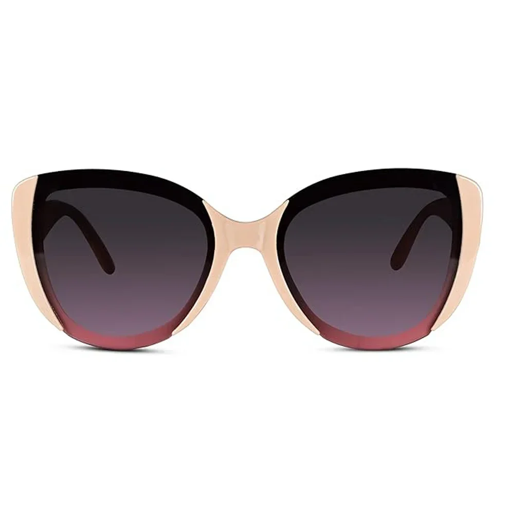 Designer Brown Cat eye Sunglasses For Women - Image 5