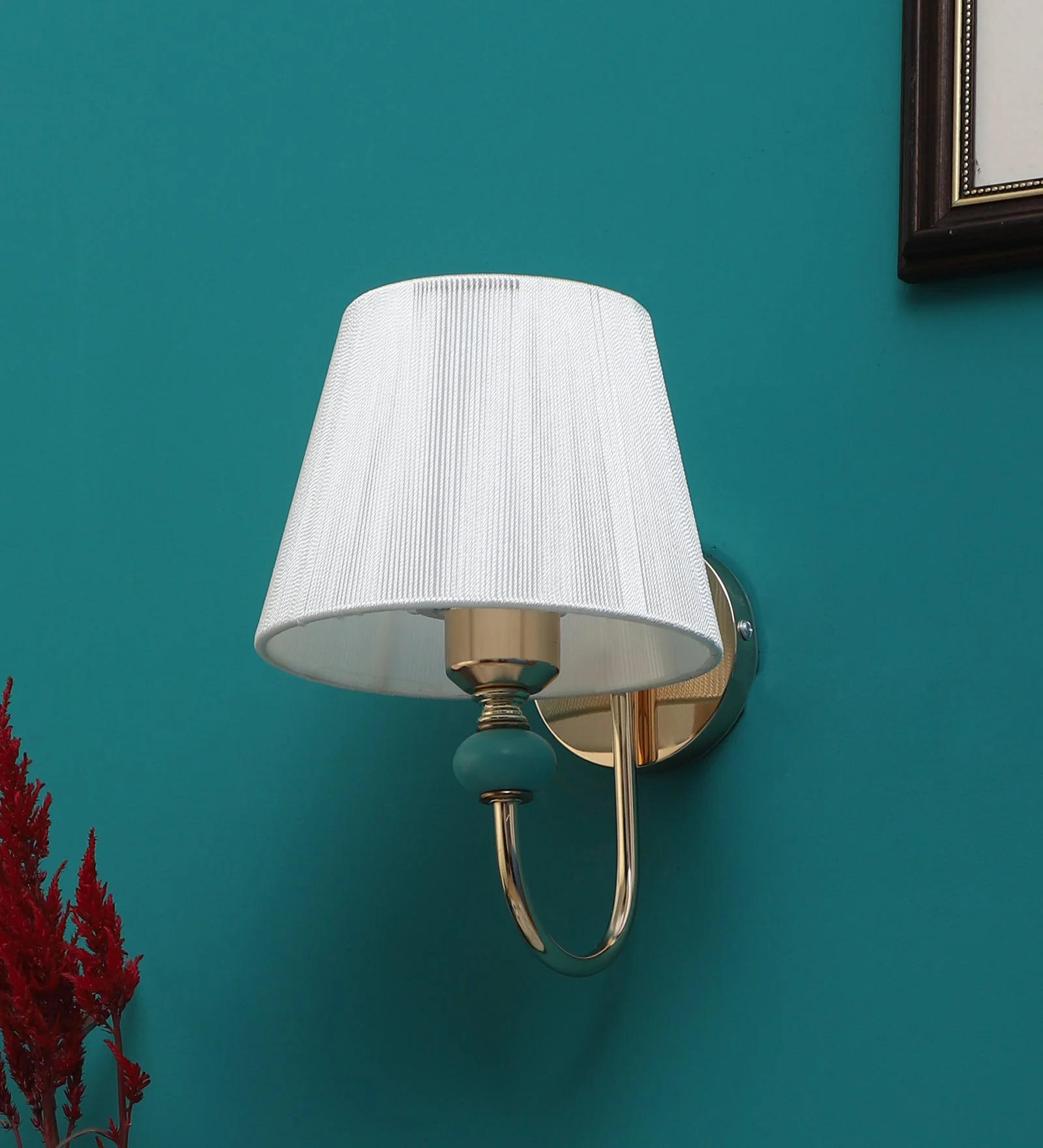 Designer Lighting Golden Finish Wall Light - Image 2