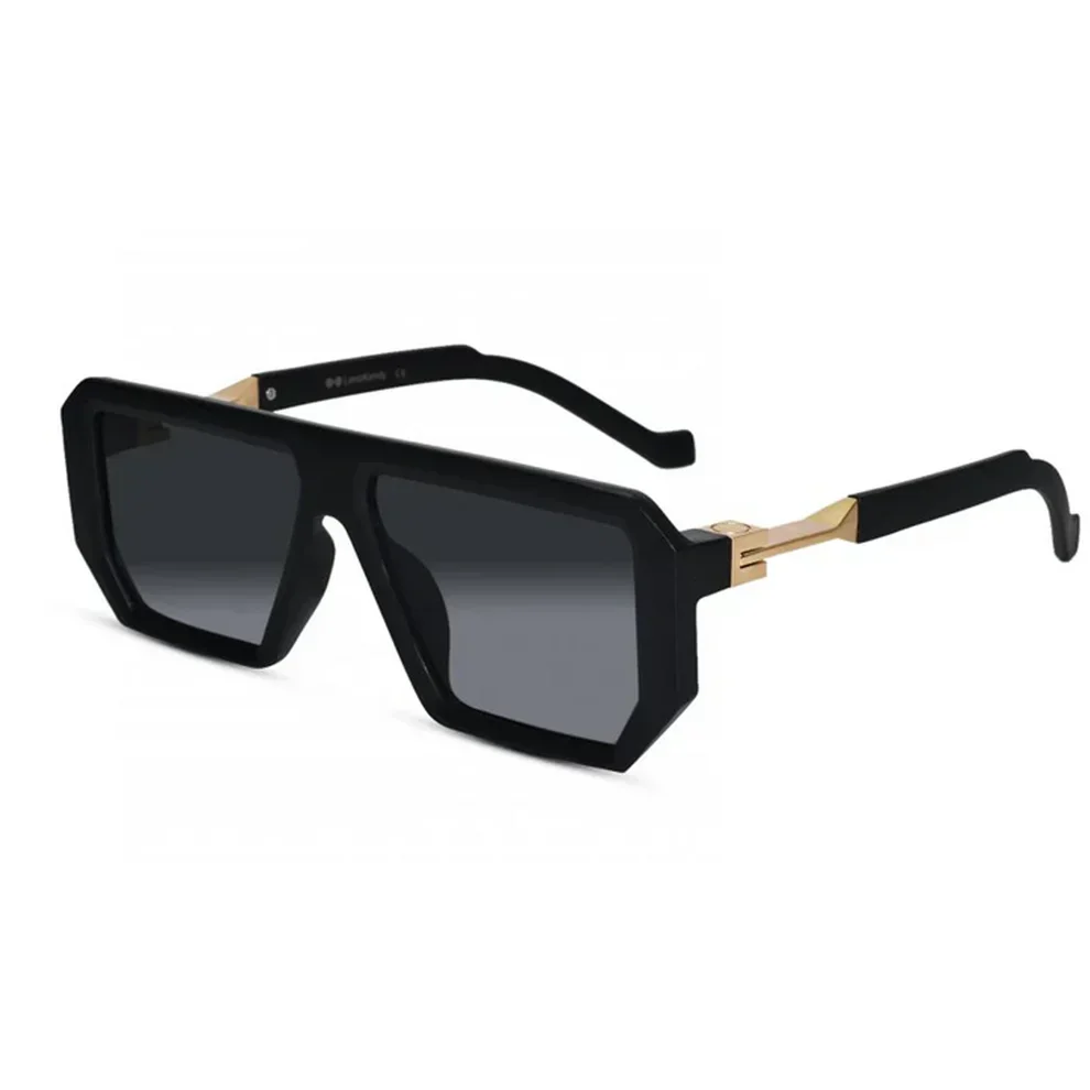 Designer Tint Retro Grey Sunglasses - Image 10