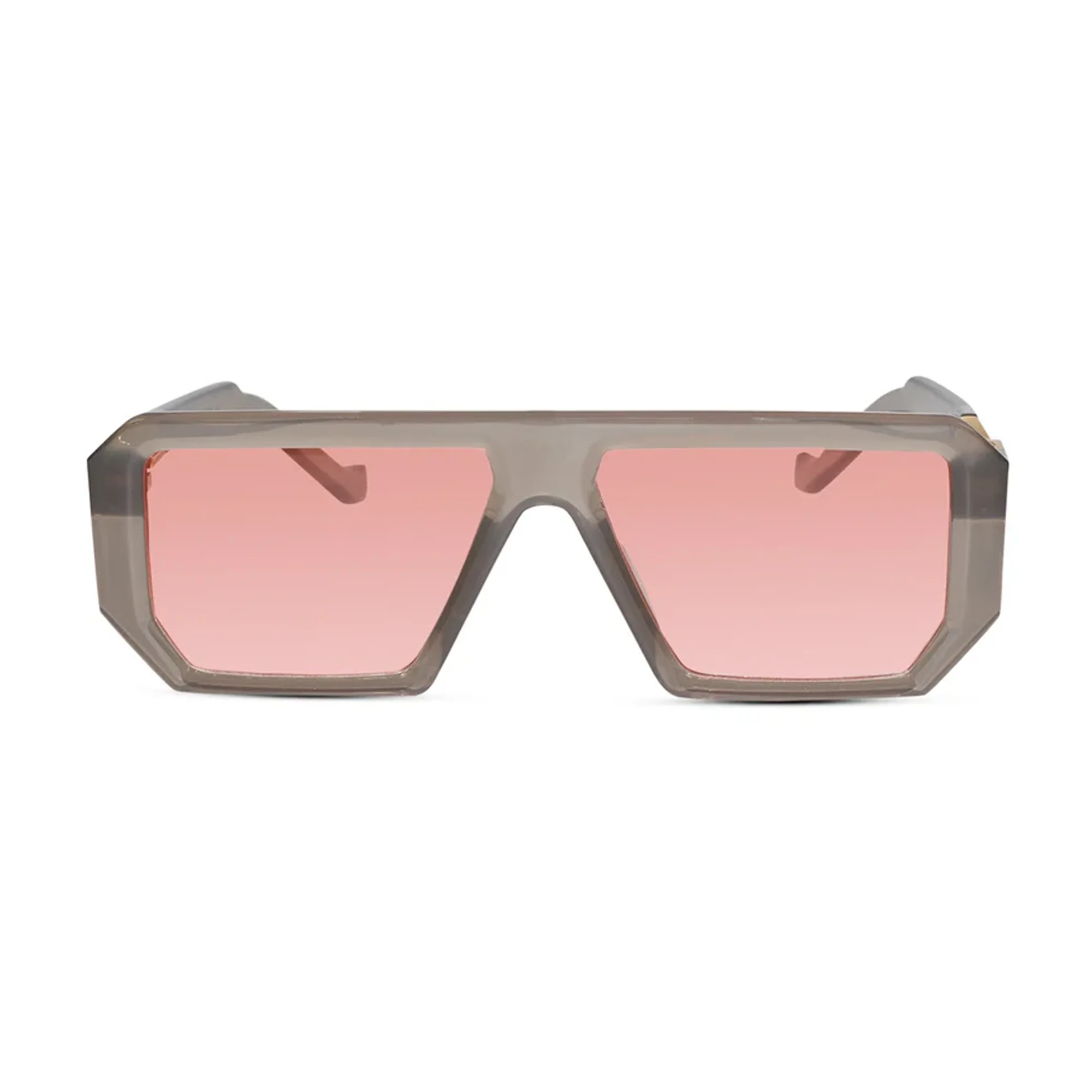 Designer Tint Retro Grey Sunglasses - Image 2
