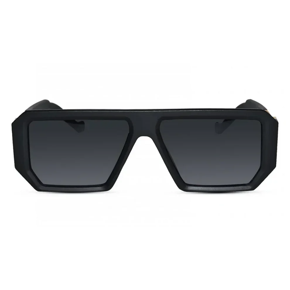 Designer Tint Retro Grey Sunglasses - Image 7