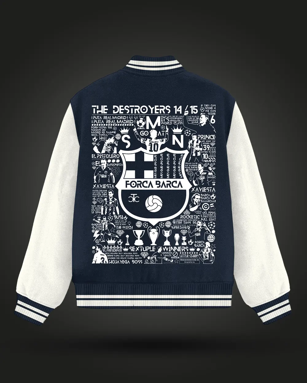 Destroyers 14/15 Barca Varsity Jacket