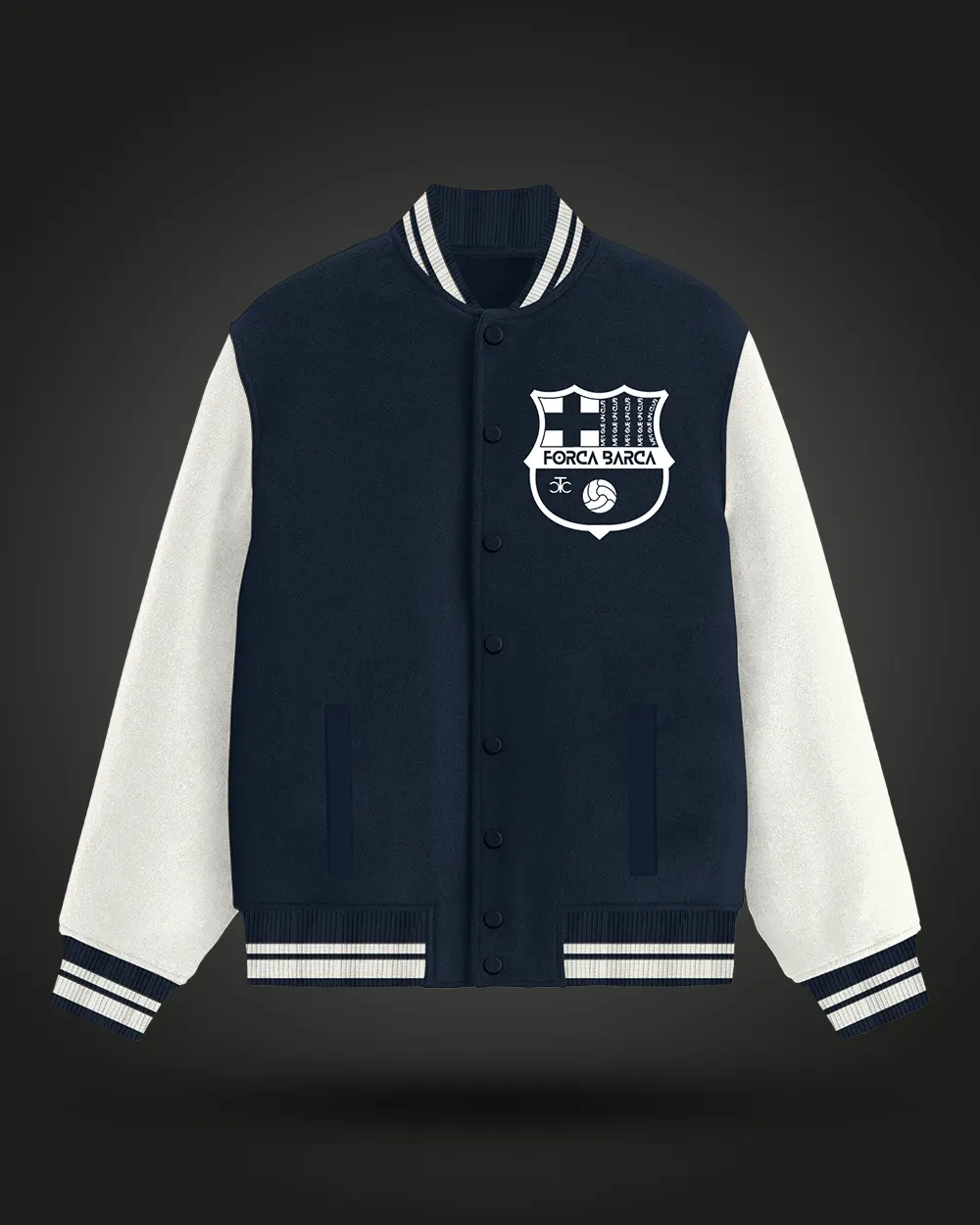 Destroyers 14/15 Barca Varsity Jacket - Image 2