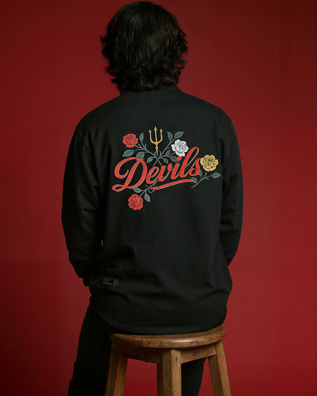 Devils Linen-Blend Shirt