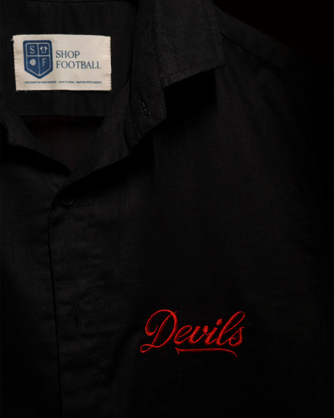 Devils Linen-Blend Shirt - Image 3