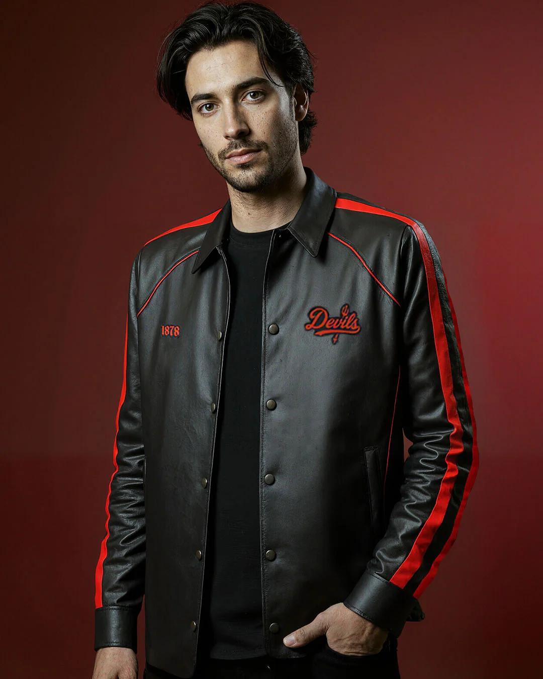 Devils Pure Leather Jacket - Image 7