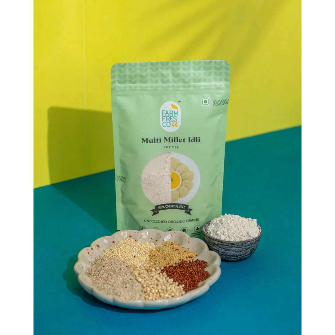 Diabetics Wellness Pack (Foxtail Millet Khichdi | Finger Millet Dosa | Multi Millet Idli) 165G | Pack of 3 - Image 7