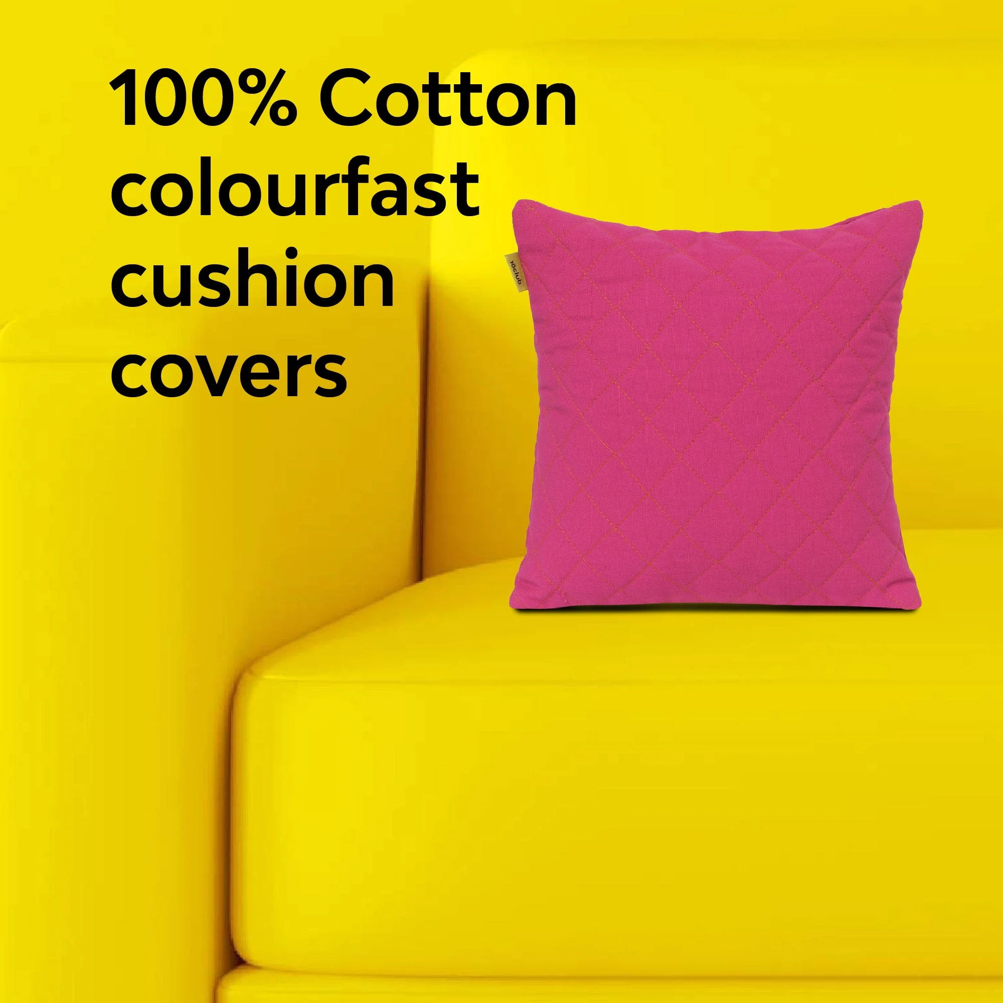 Diamond Quilted Cushion Cover - Image 12