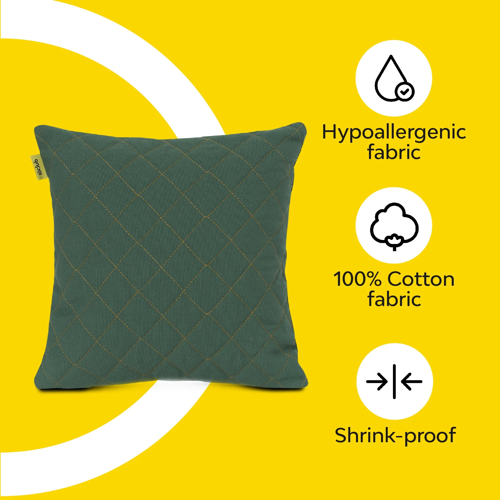 Diamond Quilted Cushion Cover - Image 21