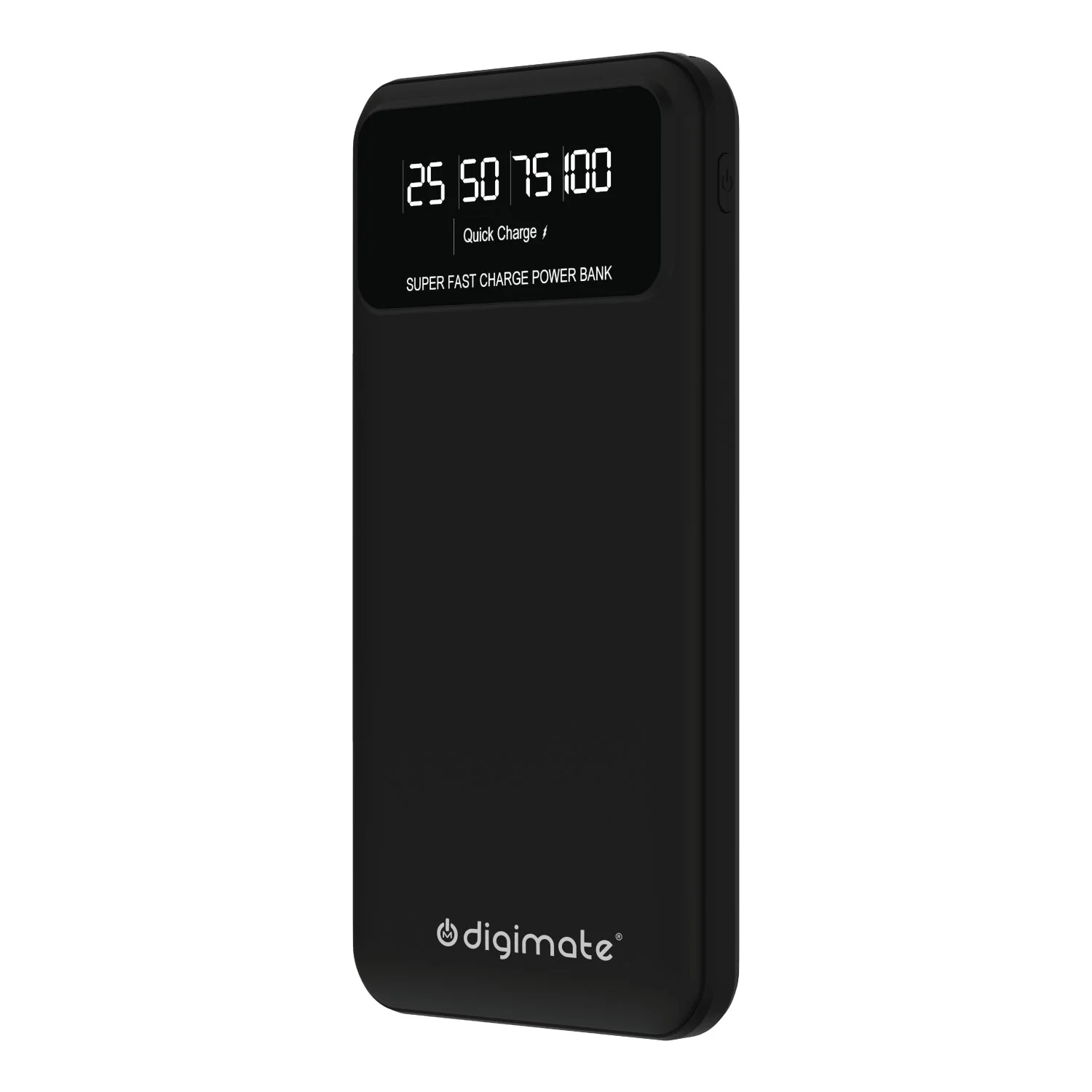 Digimate 10000mAh Power Bank | LED Display Dual Input Type-C Output | 22.5W Fast Charging (Black, DG-PB-1004) - Image 4