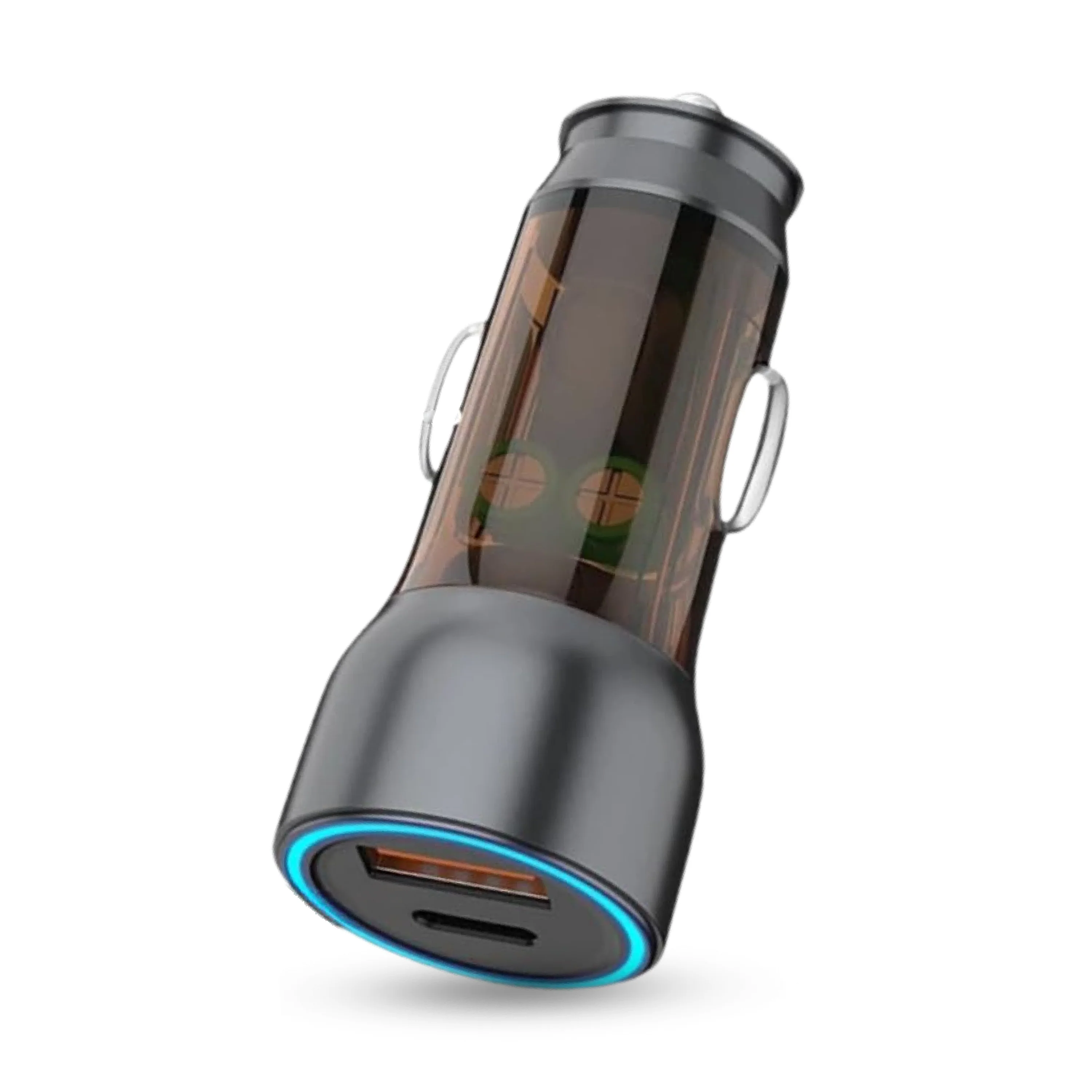 Digimate 145W SuperVooc Car Charger - Dual USB + PD Ports, Fast Charging (DG-CC-22) - Image 2