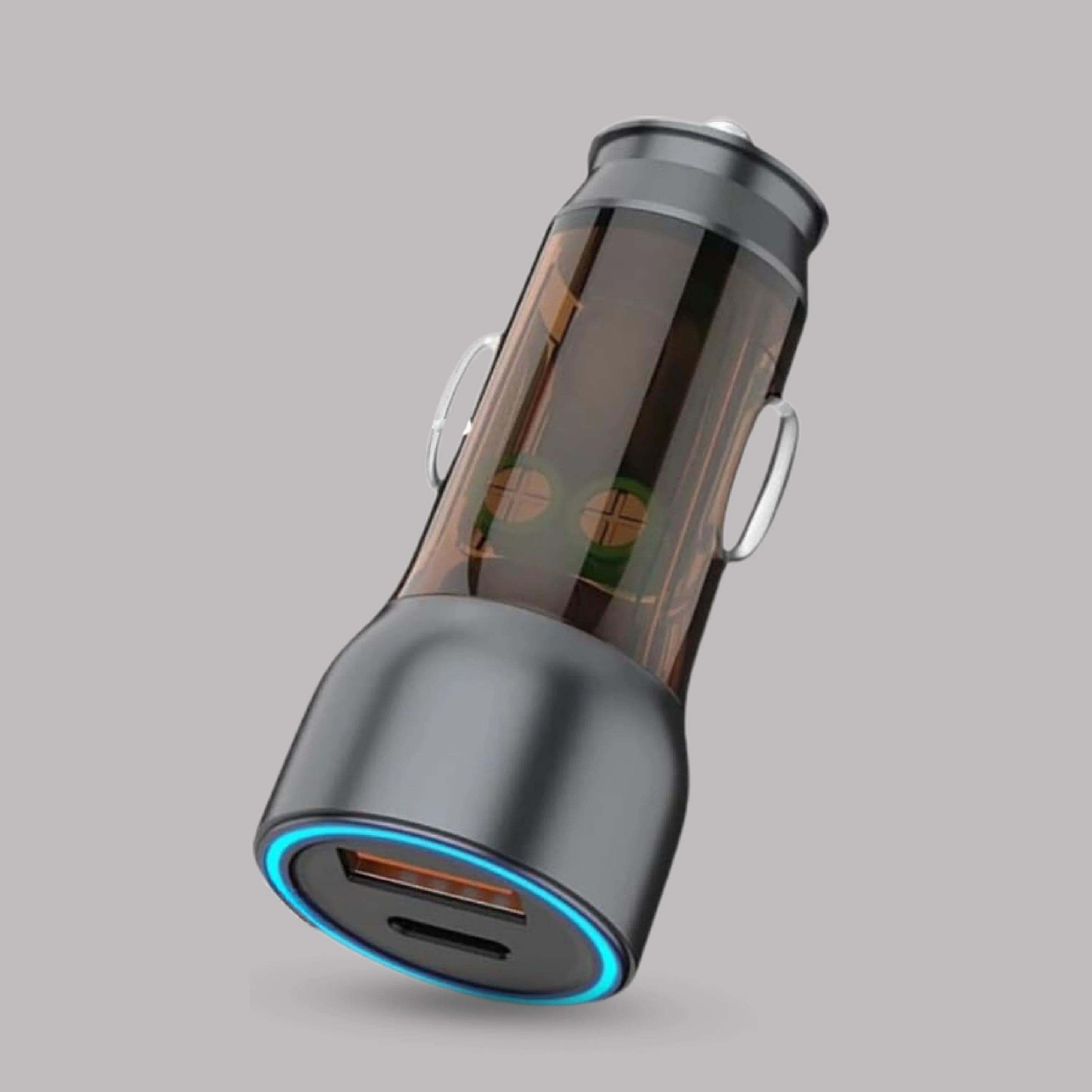 Digimate 145W SuperVooc Car Charger - Dual USB + PD Ports, Fast Charging (DG-CC-22) - Image 9
