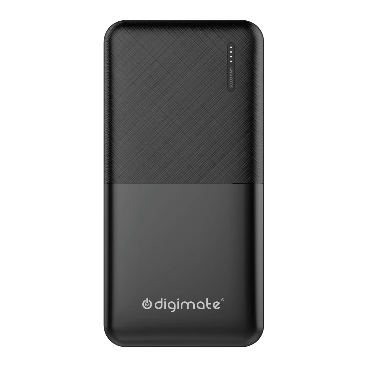 Digimate 20000mAh Power Bank, 10W Dual USB Fast Charging Quick Charge (DGPB-2002, Black)