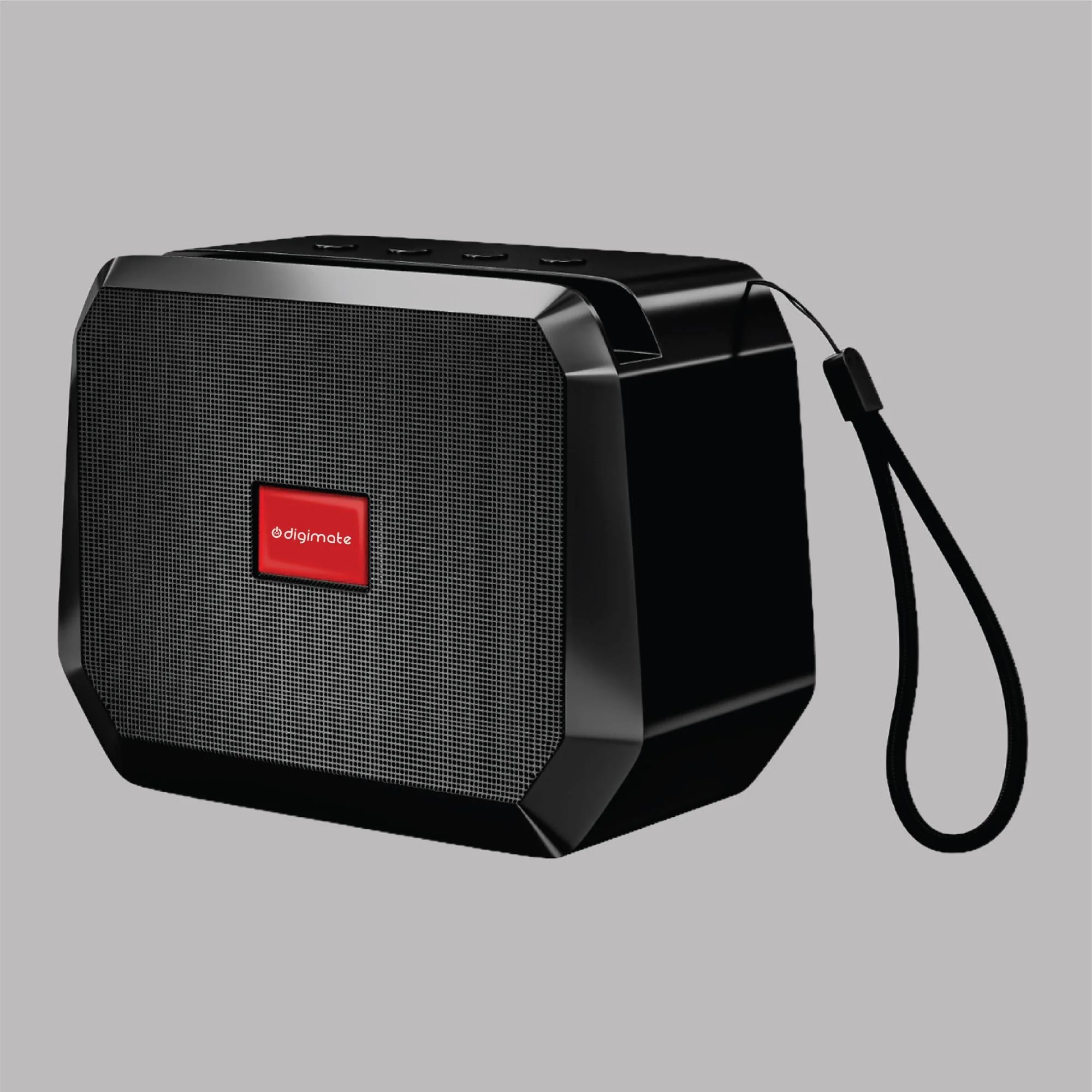 Digimate Boom Brick 10W Bluetooth Speaker with 800mAh Battery, 8H Playtime, Deep Bass Sound ( (DG-S-Boom, Black)