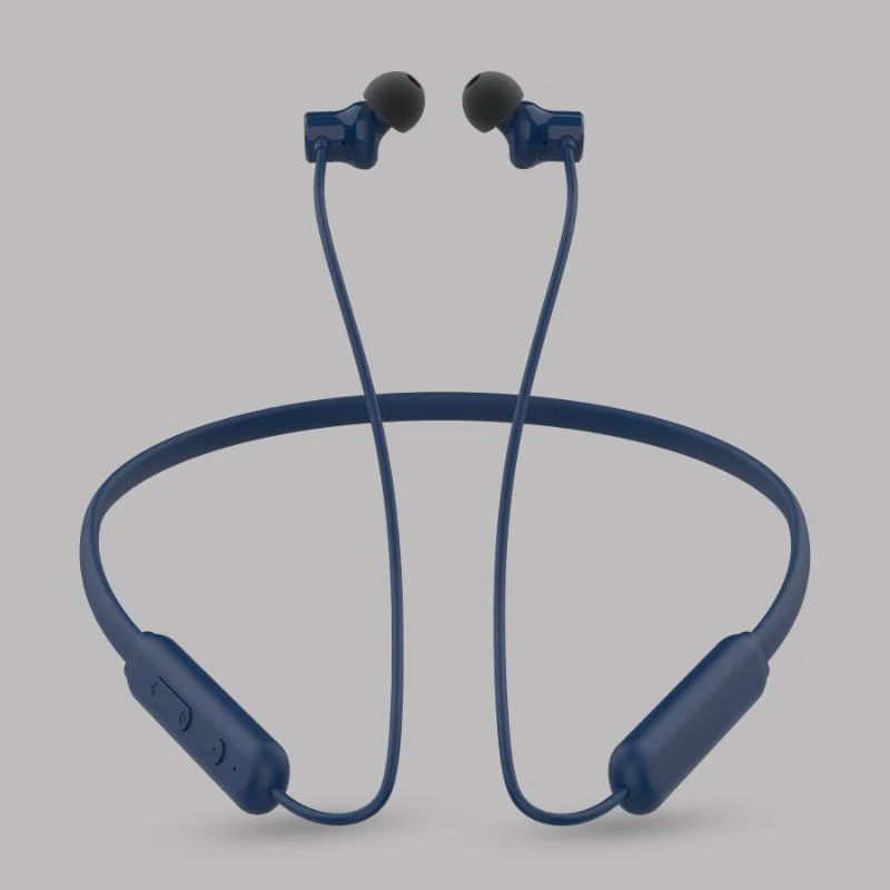 Digimate Gabbar 24Hours Playtime Wireless Bluetooth Neckband, Bluetooth 5.1, Fast Type-C Charging With Mic & Voice Assistant, IPX2 Waterproof (DG-NB-1011, Blue)