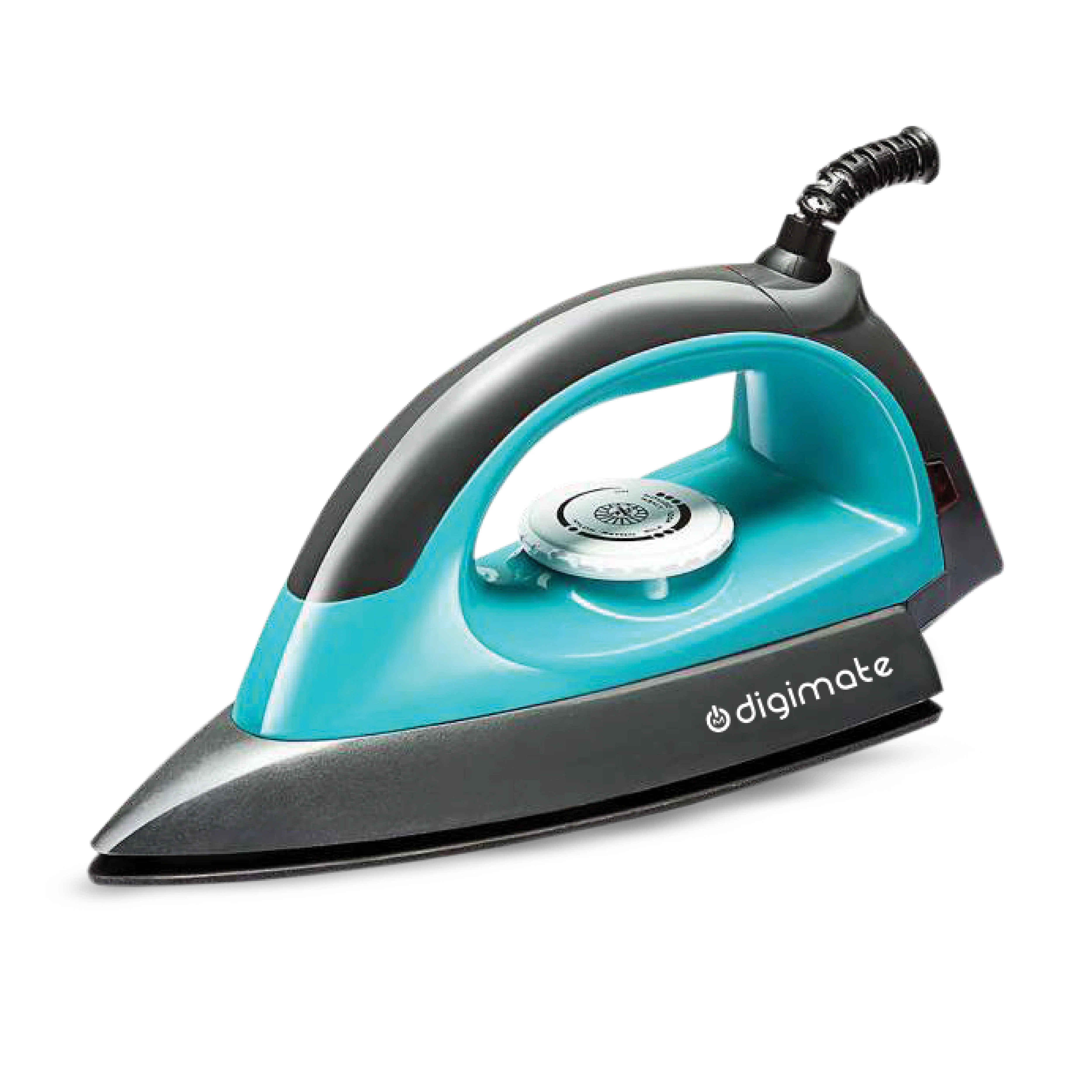 Digimate Impress 750W Lightweight Dry Iron with Premium German Coating (DG-IG-750W-02-Teal) - Image 2