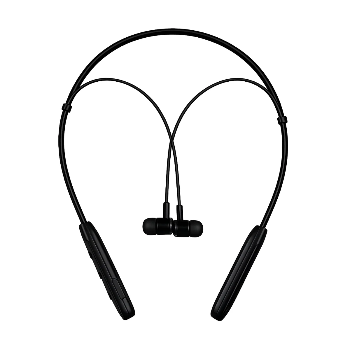 Digimate Melody Wireless Neckband, 100Hrs Standby, Bluetooth 5.2, Type-C Fast Charging, Voice Assistant Support (DG-NB-1014) with FREE Thudd Earbuds!! Limited Time Offer! - Image 3