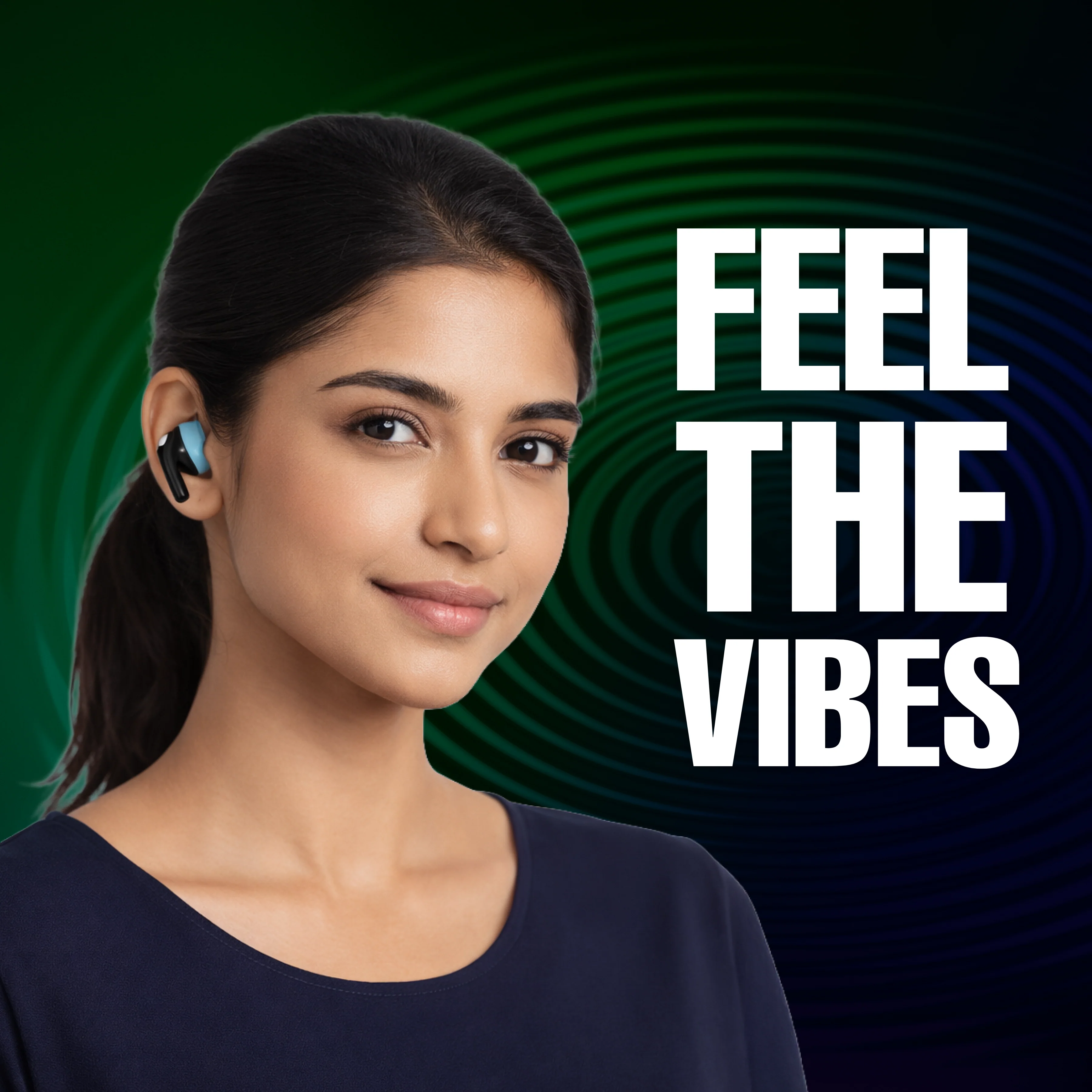 Digimate Sargam 120Hrs Playtime 5.0 Bluetooth Wireless Earbuds with Fast Charging, HD Dual Mic (DG-EB-Sargam-03-Black) - Image 8
