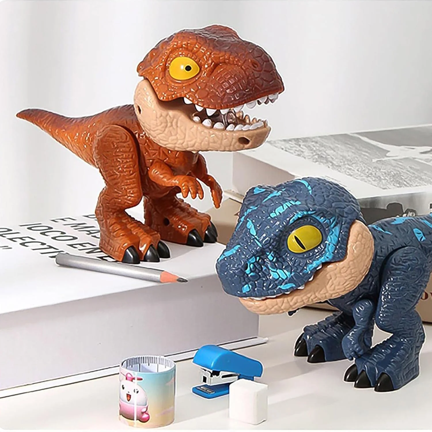 DinoKit: Unique 5-in-1 Dinosaur Stationery Set with Pencil Case & Writing Essentials – Fun School Supplies & Perfect Gift for Kids