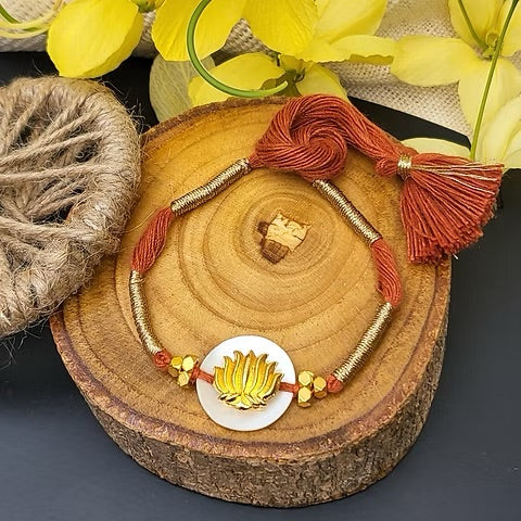 Divine Lotus Rakhi - Image 3