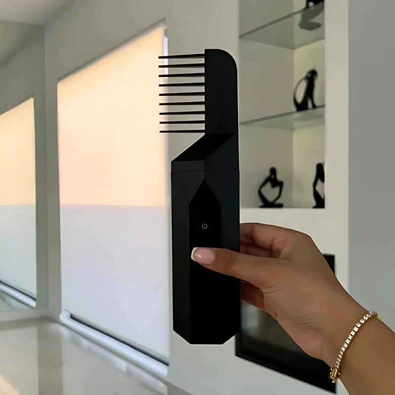 Divine: Rechargeable Bakhoor Natural Fragrance Comb & Electric Incense Diffuser for Hair, Aromatherapy, Meditation & Yoga - Image 8