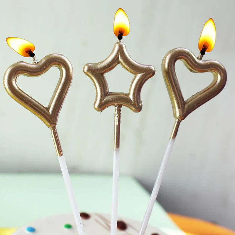 Divine Senses Silver Plated Love Pentagram Candle Set (Pack of 3) - Image 4