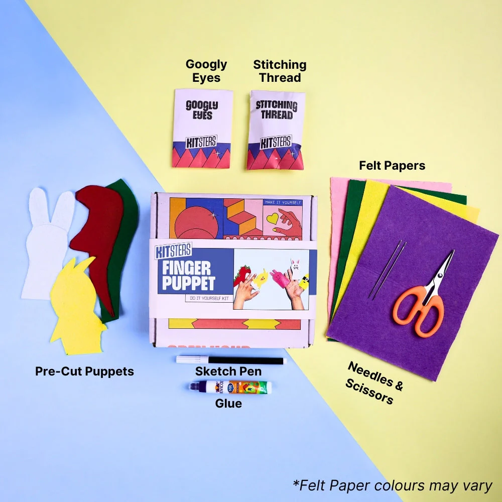 DIY Finger Puppet Kit - Image 2