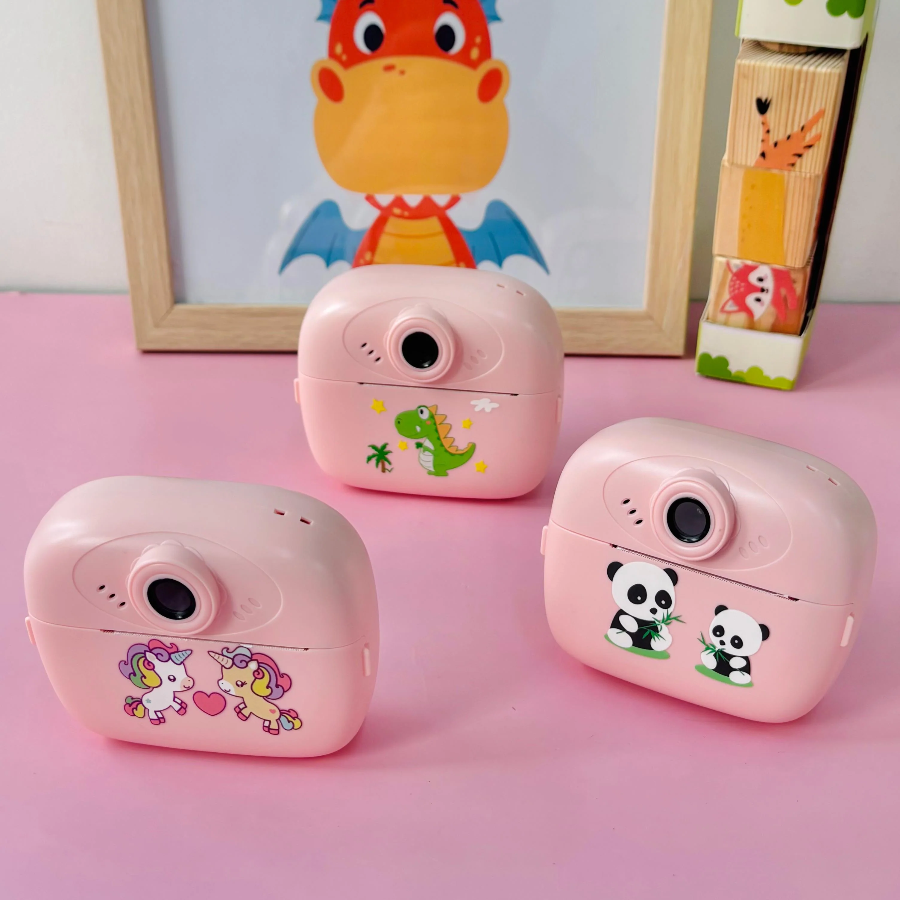 Diy Instant Digital Print Camera for Kids (Random Design) - Image 9