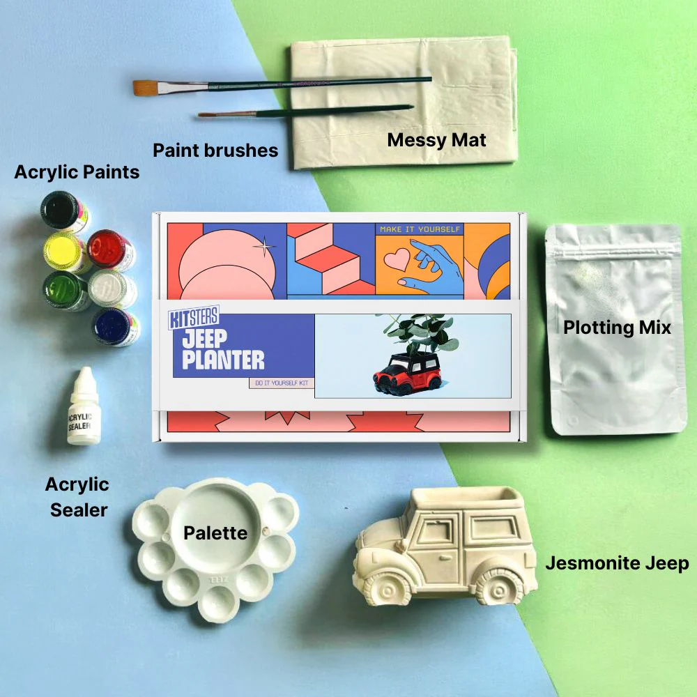 DIY Jeep Planter Kit - Image 3