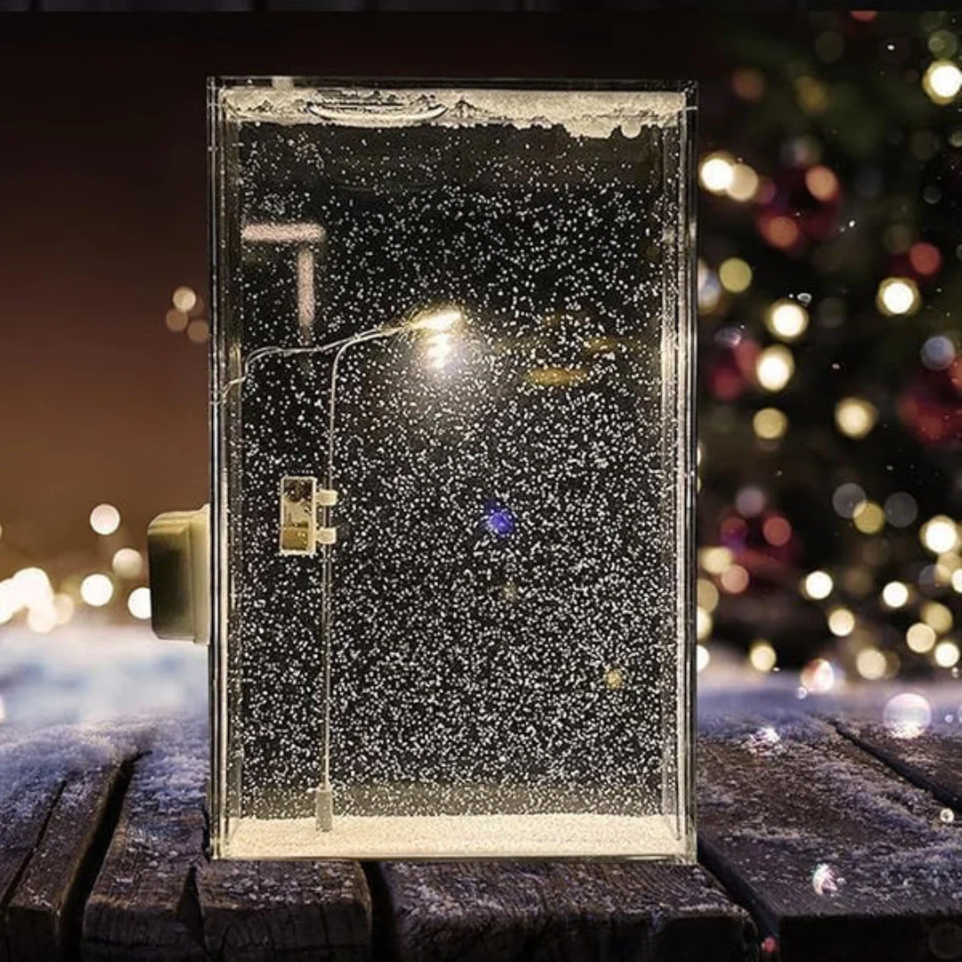 DIY Snowy Street LED Lamp - Image 7