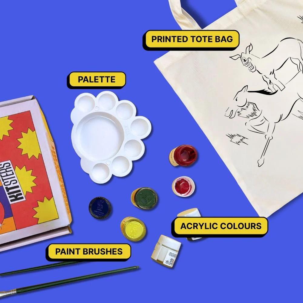 DIY Tote Bag Painting Kit - Welcome - Image 2