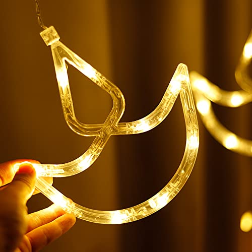 Diya LED Curtain String Lights Series Lamps 1 set - Image 3