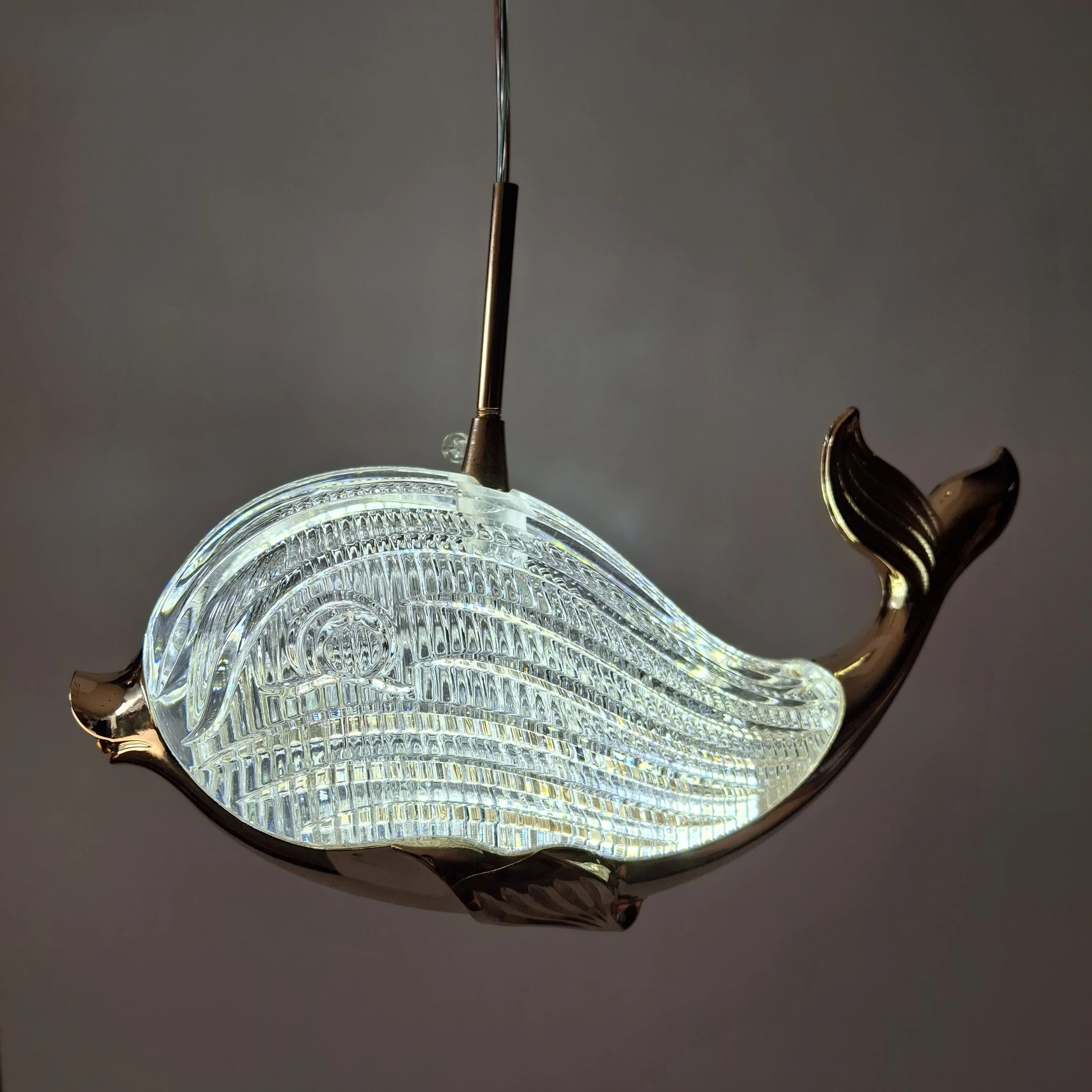 Dolphin Acrylic Pendant Light Big