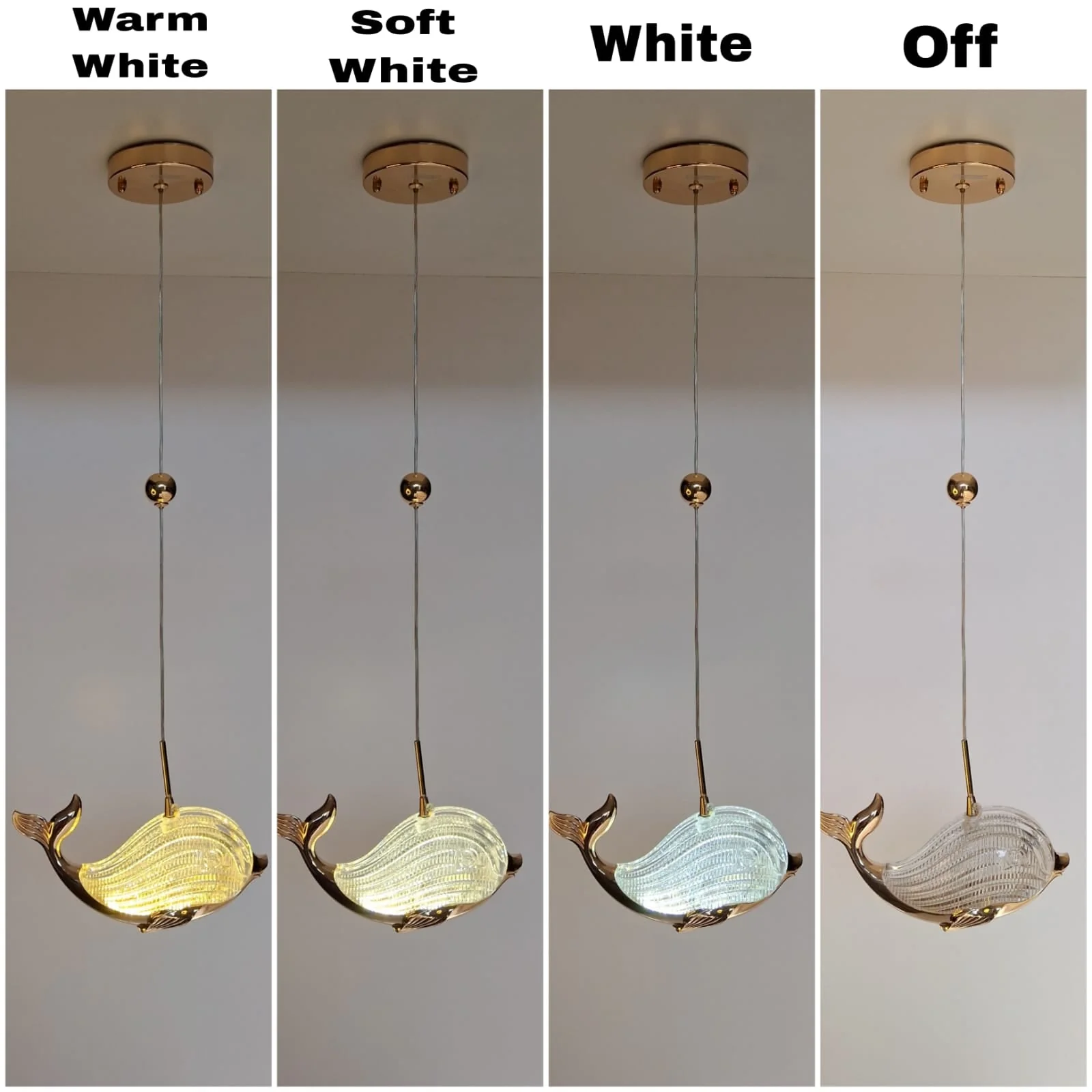 Dolphin Acrylic Pendant Light Big - Image 6