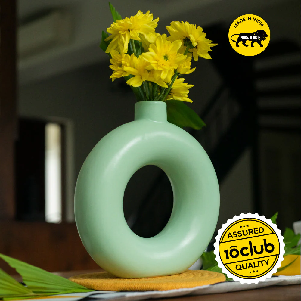 Donut Ceramic Vase - Image 2
