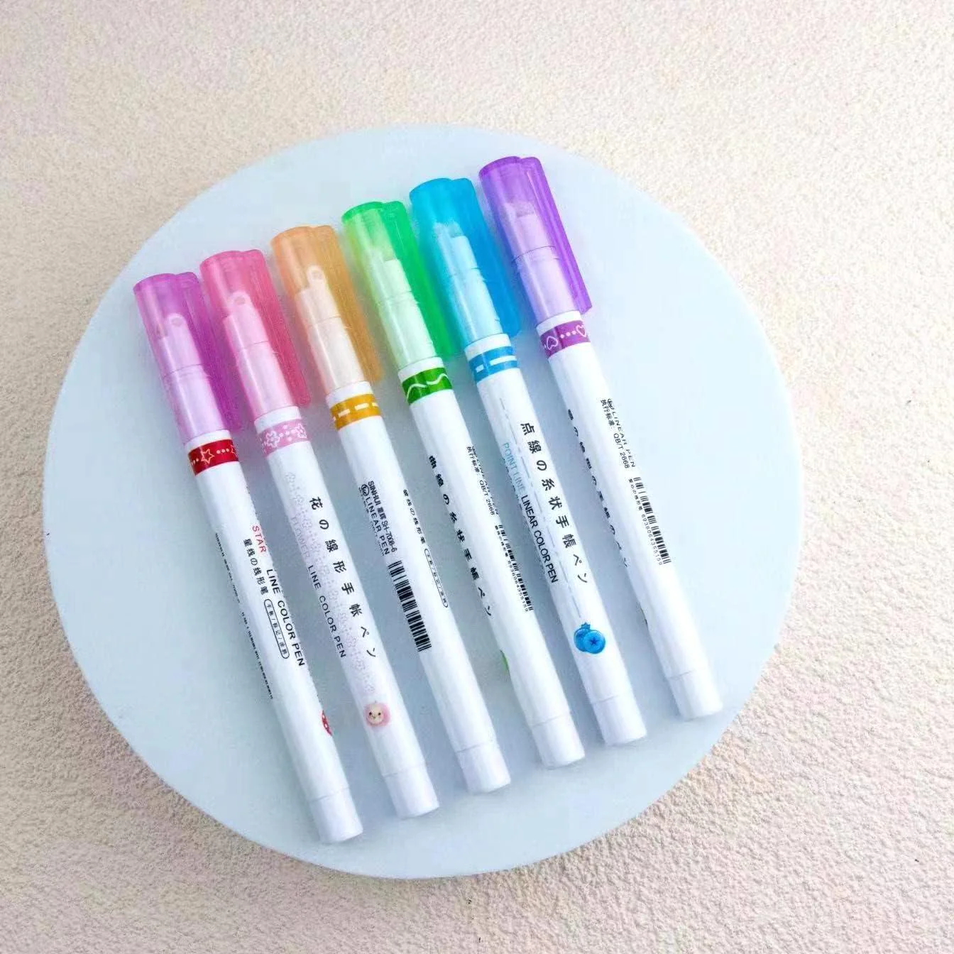 Doodle: 6 Roller Highlighter & Outline Sticker Pens – Magic Border Markers for Scrapbooking, Art & Stationery - Image 5