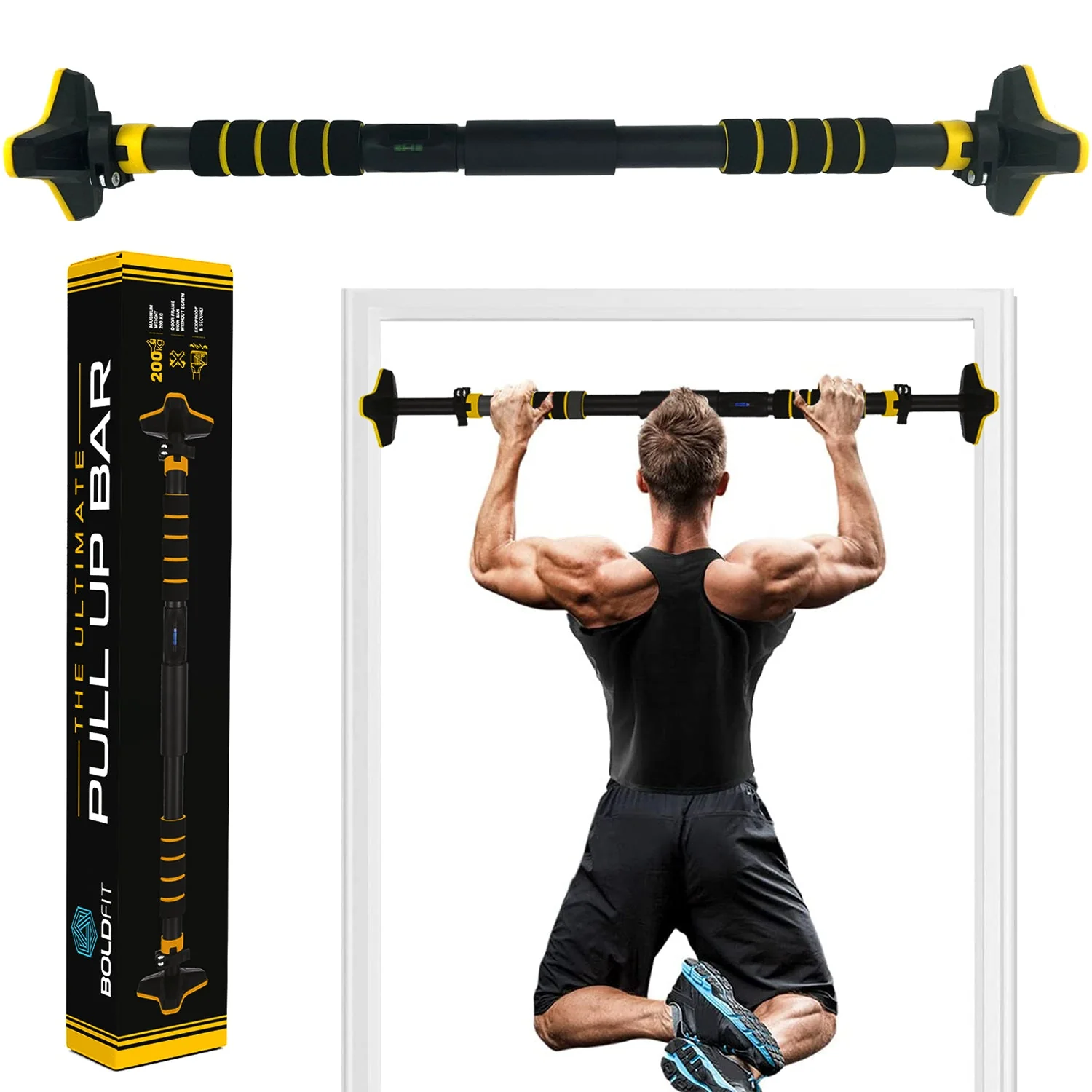 Doorway Pull up Bar without Screw - Image 2