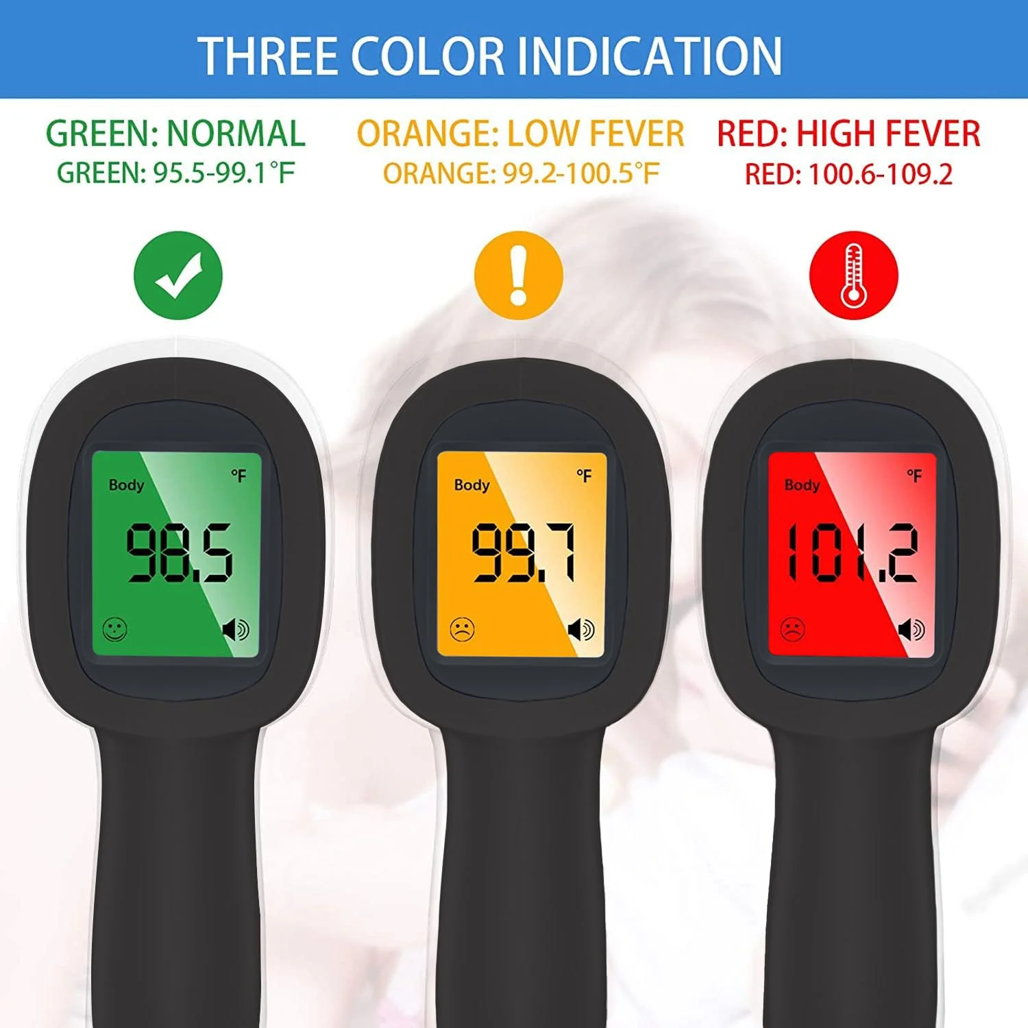 DR VAKU ® Infrared Digital Temperature Gun, Resolution Infrared Thermometer, Multi-Purpose, Wide Range, Non-Contact [With Free Battery] - Image 14