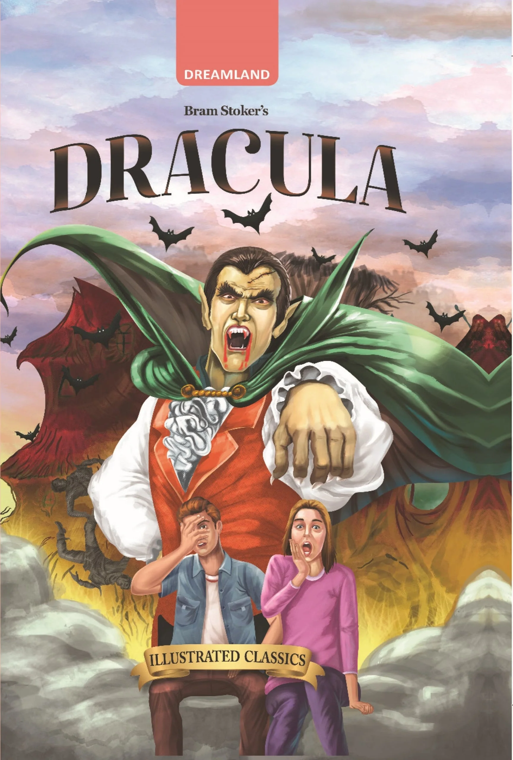 Dracula - Illustrated Abridged Classics for Children with Practice Questions