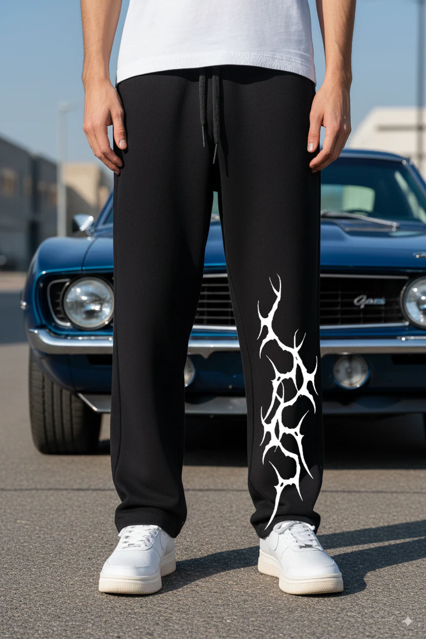Dragon Spider  Black Jogger - Image 2